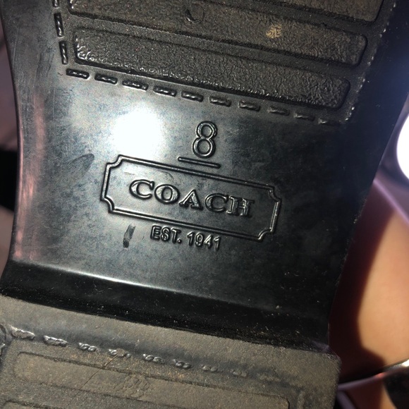 Coach rain boots - Picture 3 of 3